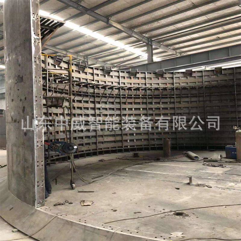 立井整体移动金属模板 4米整体式金属滑膜 竖井移动凿井金属模板