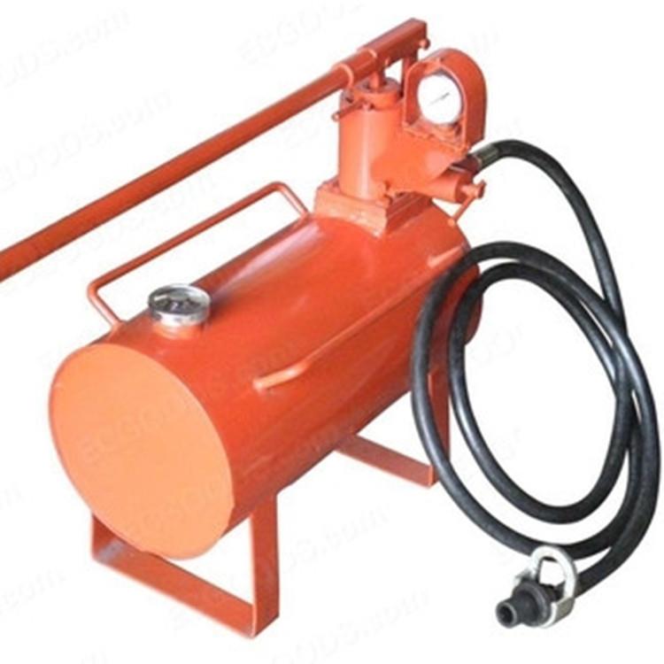 便携式乳化液移动泵站 40L手动压力泵 DZD-40快速升柱器