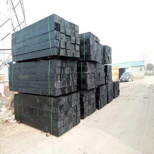 油浸防腐枕木厂家 松木防腐枕木 落叶松油浸枕木低价实惠