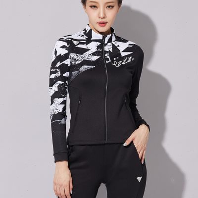 可莱安羽毛球服女套装韩国新款运动外套男款情侣透气速干长袖夹克