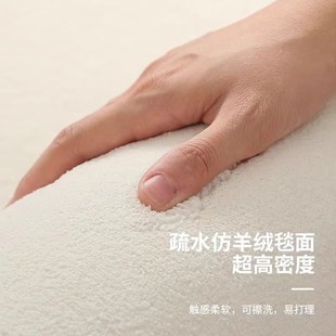 简约奶油风地毯客厅茶几垫轻奢高级家用大厅卧室秋冬防滑地垫定制