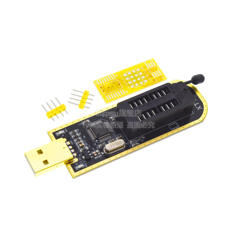 XTW100编程器 USB 主板 多功能 BIOS SPI FLASH 24 25读写 烧录器