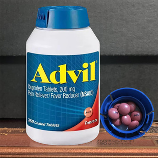●美国正品 产地溯源●Advil布洛芬止痛退烧药头痛关节痛经痛感冒