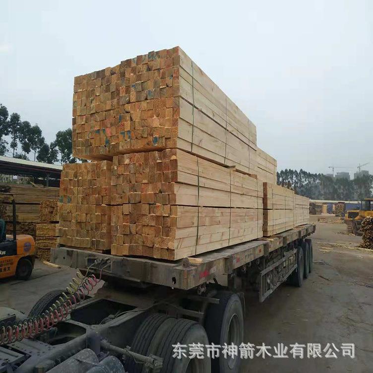 建筑木方47新西兰奥松铁杉花旗松跳板 工地常用木方