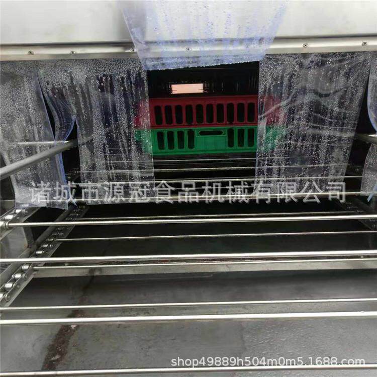 全自动高压喷淋洗箱机周装箱食品框物流箱托盘清洗机肉食筐洗筐机