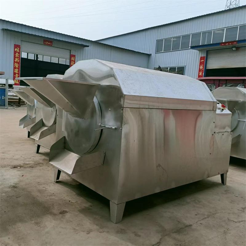 沙子煤泥烘干机 滚筒鸡粪牛粪干燥机 小型电加热褐煤烘炒机