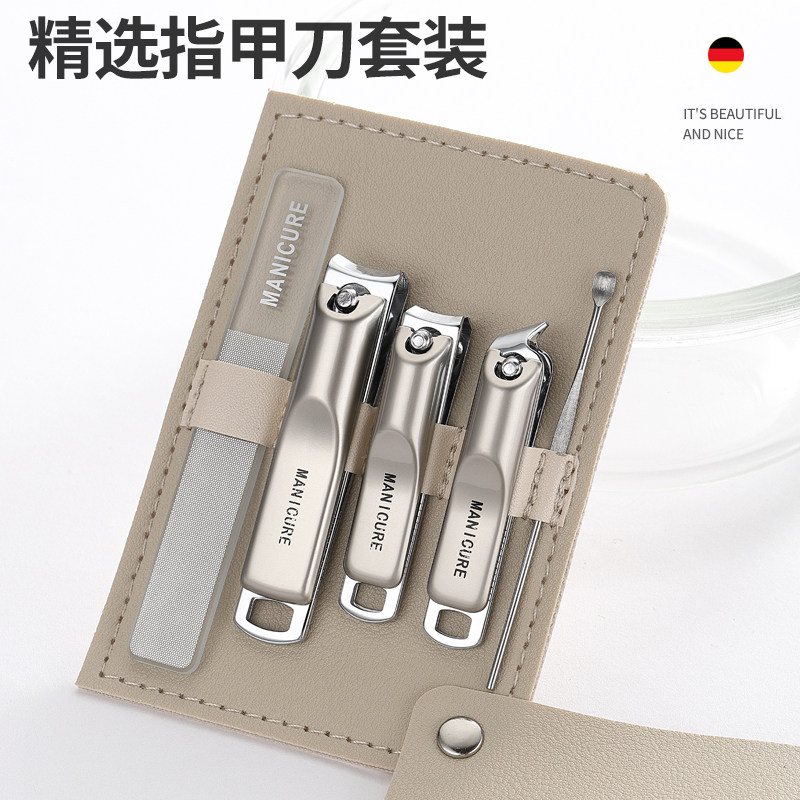 高端指甲剪刀家用指甲钳精品原装进口款男士斜口脚指甲刀修甲工具