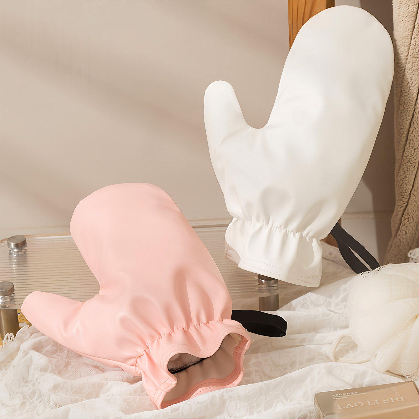 身体乳手套素颜霜润肤油皮革乳液涂抹工具适用于助力搓澡巾,家庭/个人清洁工具,搓澡巾,淘宝优惠券,粉丝福利购,淘宝优惠卷