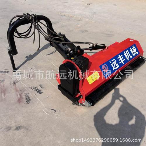 果园园林树下杂草树枝粉碎机  果树行间割草机斜坡路边护坡除草机