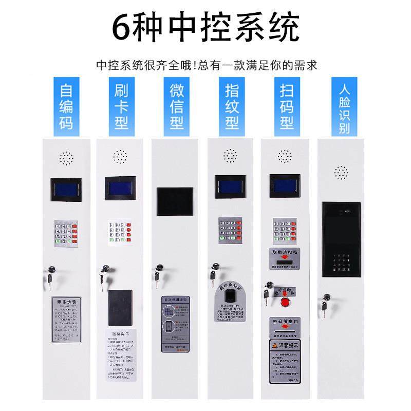 智能储物柜 商场超市存包柜红外条码刷卡密码电子存放柜厂家