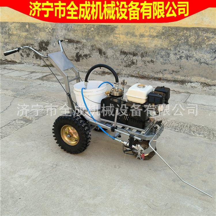 水漆油漆喷涂机 小区驾校车位标线机 手推式马路汽油画线机