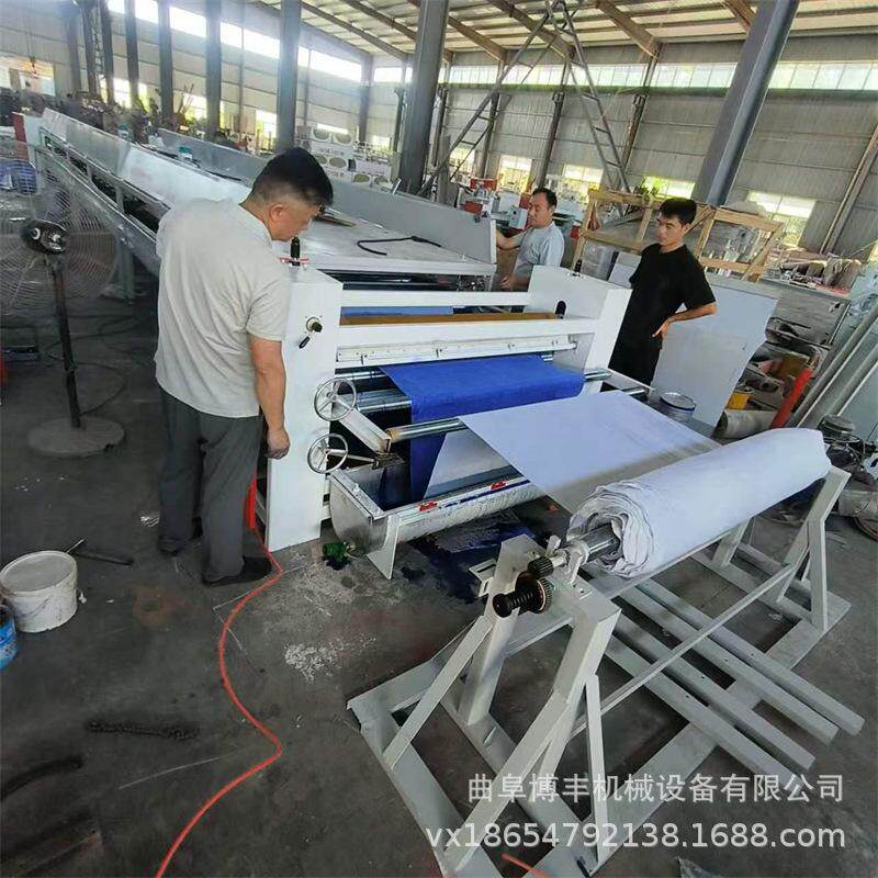 毛毡染色浸渍机 无纺布消毒液涂覆机 马桶刷替换头洁厕液涂布机器