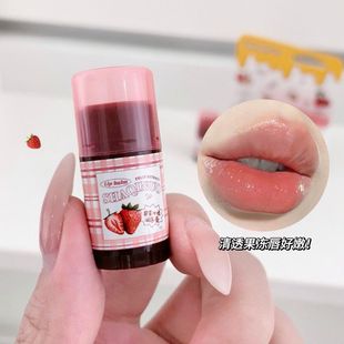 莎琪诺果萃沁透润唇膏滋润保湿有色唇膏显白学生党平价口红套盒