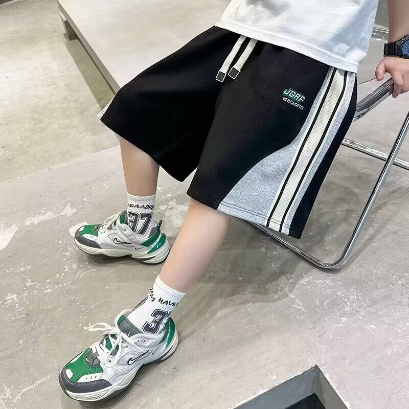 男童短裤夏季时尚新款中大童薄款五分裤中裤儿童帅气男孩短裤夏装
