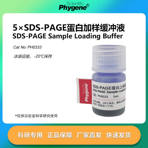 5×SDS-PAGE蛋白上样缓冲液