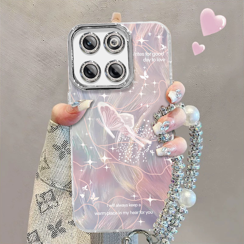 适用于一加Acepro手机壳PGP110线条蝴蝶一家1acepro女1加 acepr0简约oneplusacepro全包pgp11o新款防摔保护套