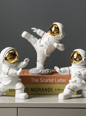 宇航员摆件电视柜客厅办公室书桌创意家J居装饰品太空人小摆设礼