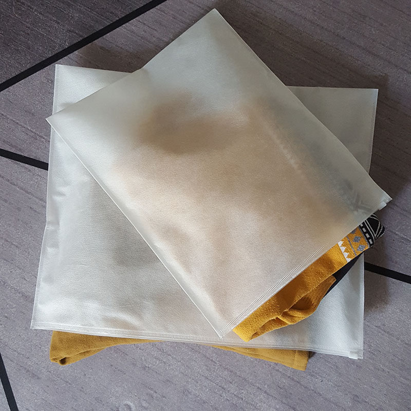 可封口无纺d布拉链自封包装袋衣服羽绒服收纳袋不织布袋防水透气