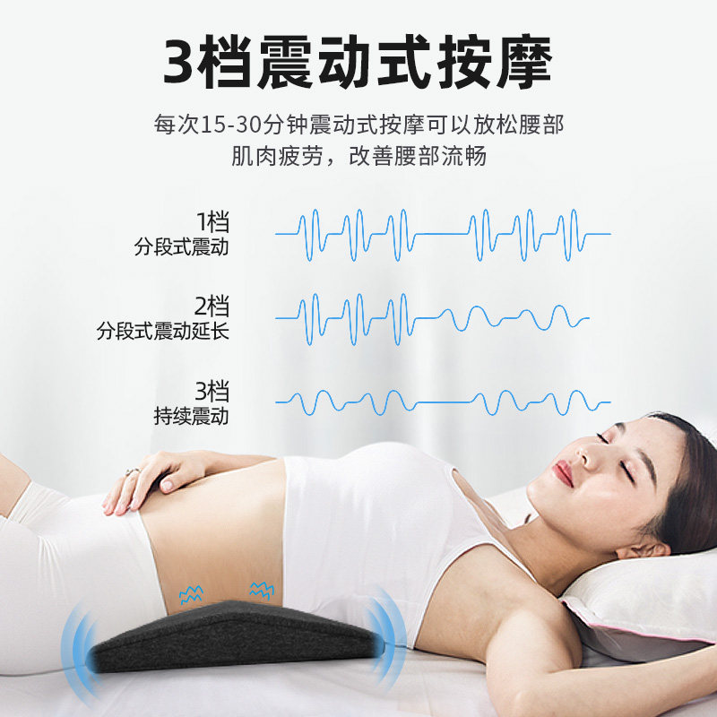 腰枕床上腰垫睡觉腰椎枕垫腰神器腰椎间盘突出护S腰靠垫孕妇支撑