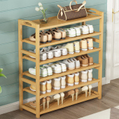 楠竹鞋 架子简易多层经济型家用门口学生宿舍M实木收纳架置物小鞋