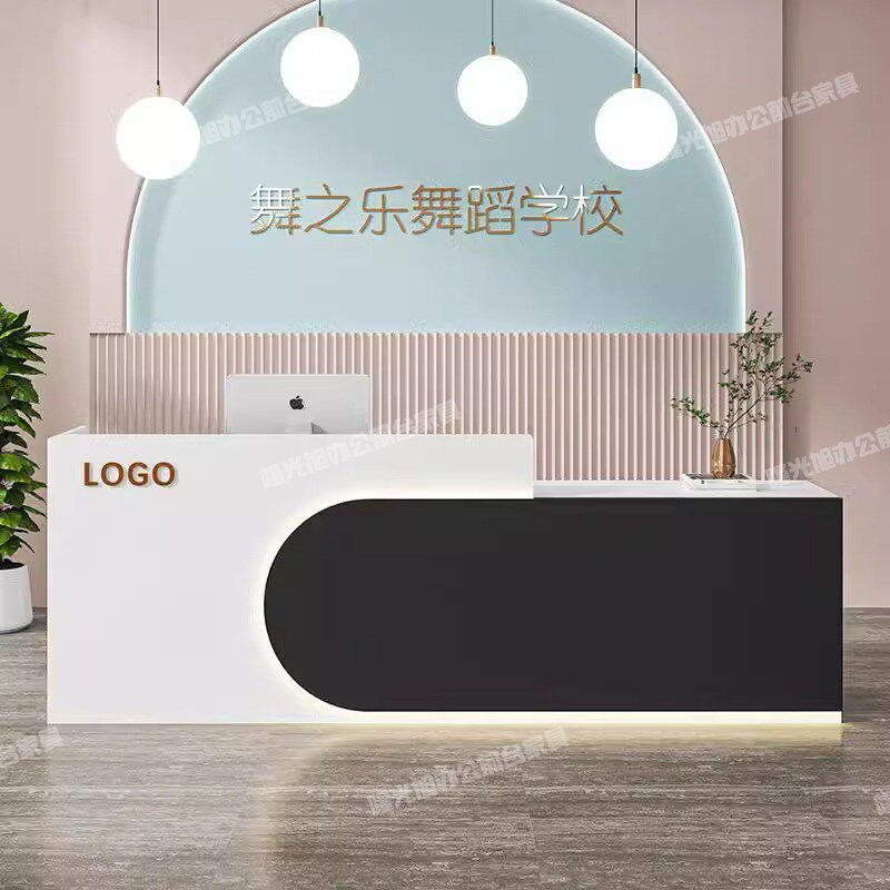 吧台收银台e美容院店铺服装店柜台培训机构吧台商用公司前台接待