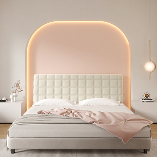 加厚夹棉床头罩软包床头套罩床头靠背套罩简约Z防尘保护 2023新款