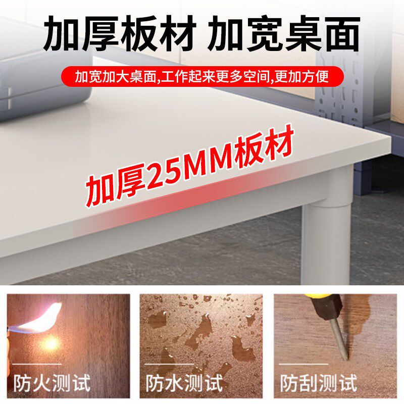 双层工作台工厂车间操q作台维修桌子流水线打包台钳工台服装剪裁