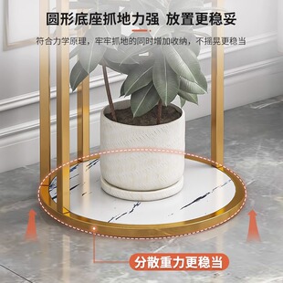 花架子客厅落地式k2023新款家用阳台置物架多层铁艺葛摆放花盆架