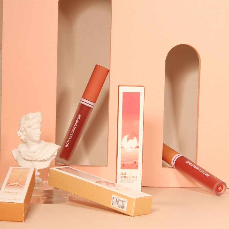 上哑唇彩唇光雾恒芳H7060化妆品妆丝绒空气面易釉色彩