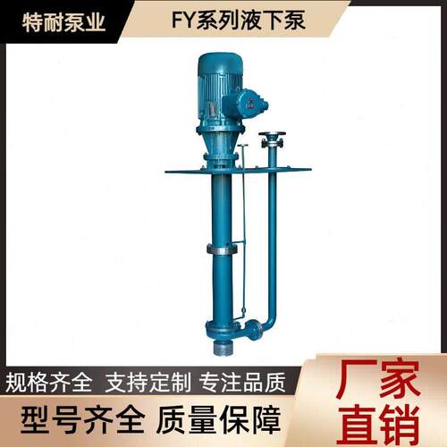 厂家现货FY不锈钢液下泵耐酸腐蚀液下渣浆泵排污泵脱硫除尘泵