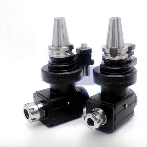 高精度加工中心侧铣角头Bt40/Bt50-Er2590°直角头数控侧铣角头