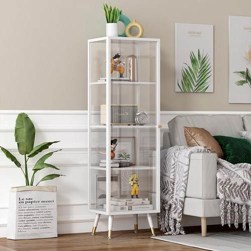 书架架落地式家庭客厅收纳书柜一体整墙铁多层儿童阅读架流行