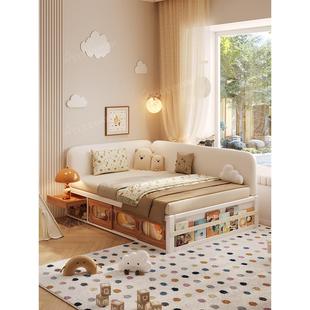 羽洛森高箱床全实木可定制儿童床侧开储物床小户型大卫高箱收纳床