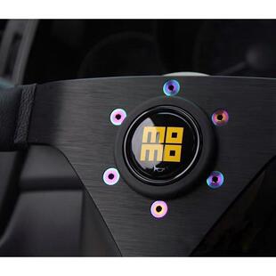 定制彩色钛合金方向盘螺丝Omp Momo Nardi匙形钛合金沉头M5螺丝