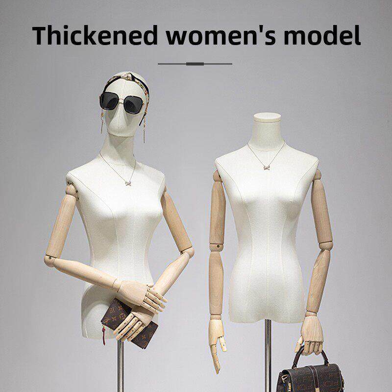 加厚模特展示架女装婚纱人偶全身服装店橱窗道具韩版半身人体模特