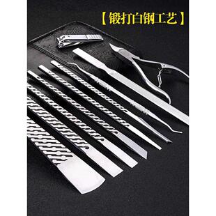 专业技师用套装 修脚刀套装 甲沟灰修脚工具包扬州三把刀具家用足疗