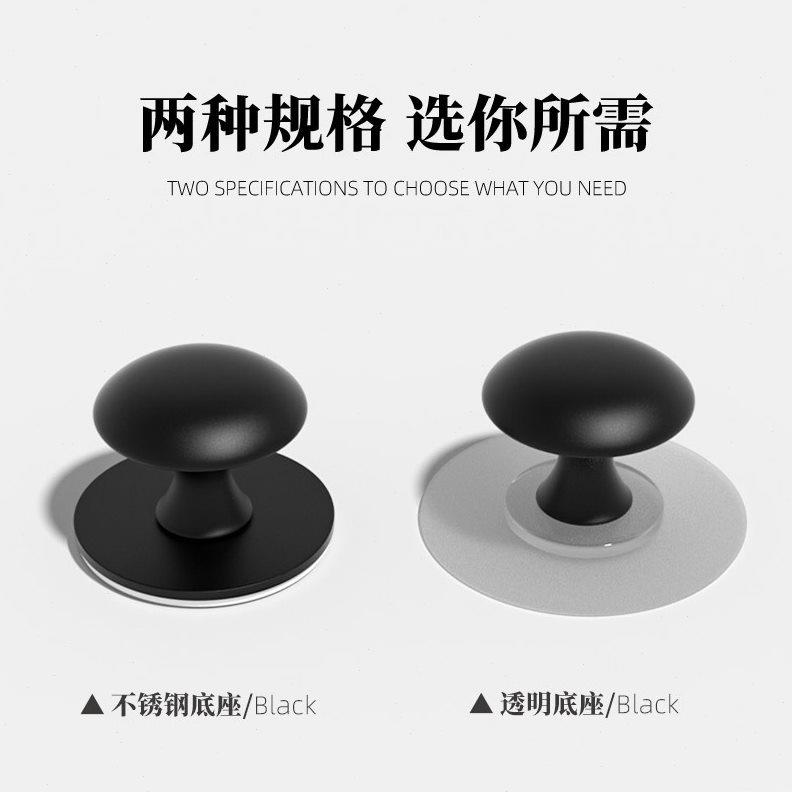 免打孔拉手自粘橱柜门抽屉玻璃门推拉门不锈钢门把手衣柜柜子把手