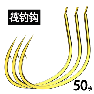 筏钓专用钩有刺散装 短柄筏钓钩翘嘴草鱼清波鲤土鲮海夕鱼钩 钩正品