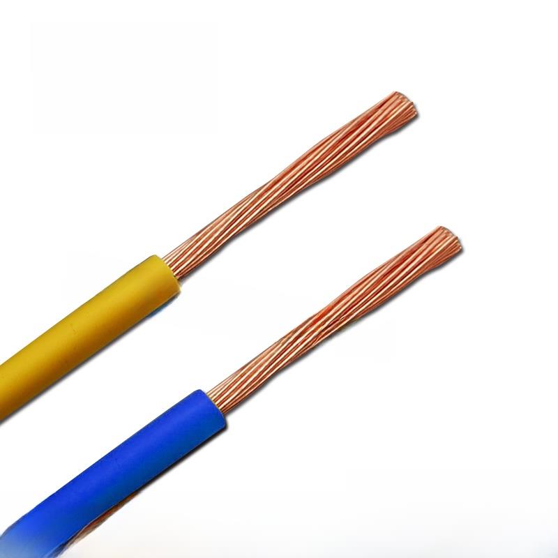 国家标准铜芯线Zr-Rv0.5/0.75/1/1.5/2.5/4/6方多股软铜芯线家装B