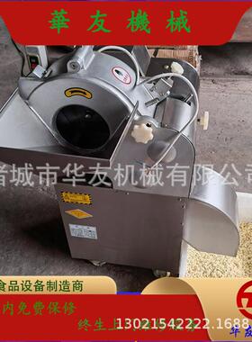 莲藕西红柿土豆地瓜洋葱杏鲍菇香菇切丁机不锈刚果蔬切丁设备