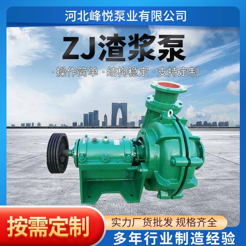 ZJ渣浆泵矿场冶金输送渣浆ZJZGB泥浆泵砂砾泵50ZJ100zj尾矿吸沙