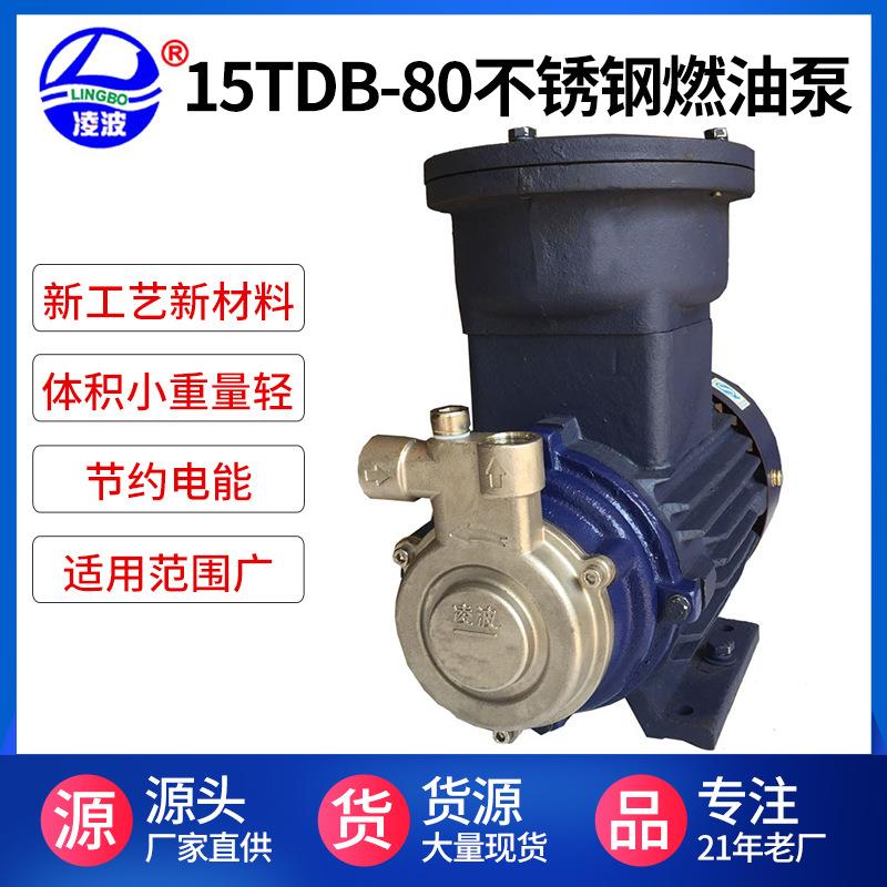 牌15TDB-80不锈钢304高扬程防爆高压泵