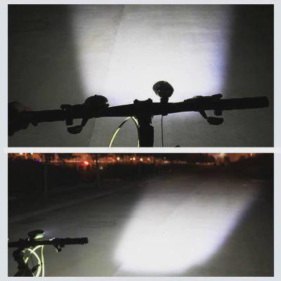 山地XLBD02行车强光夜灯骑夜间自骑行手电筒亮S公路单车前灯照明