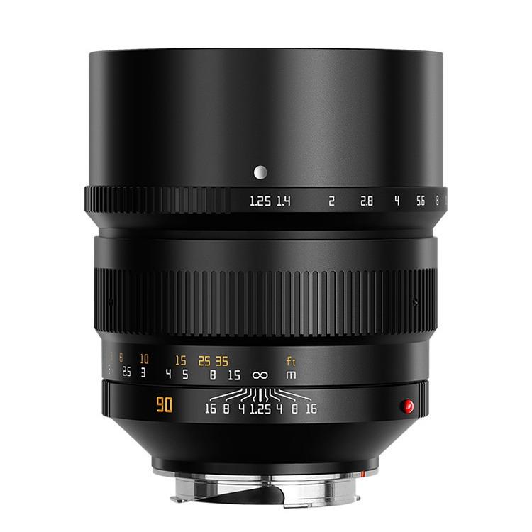 铭匠光学90mmf1.25镜头适用徕卡M卡口M10R全画幅定焦旁轴微单头