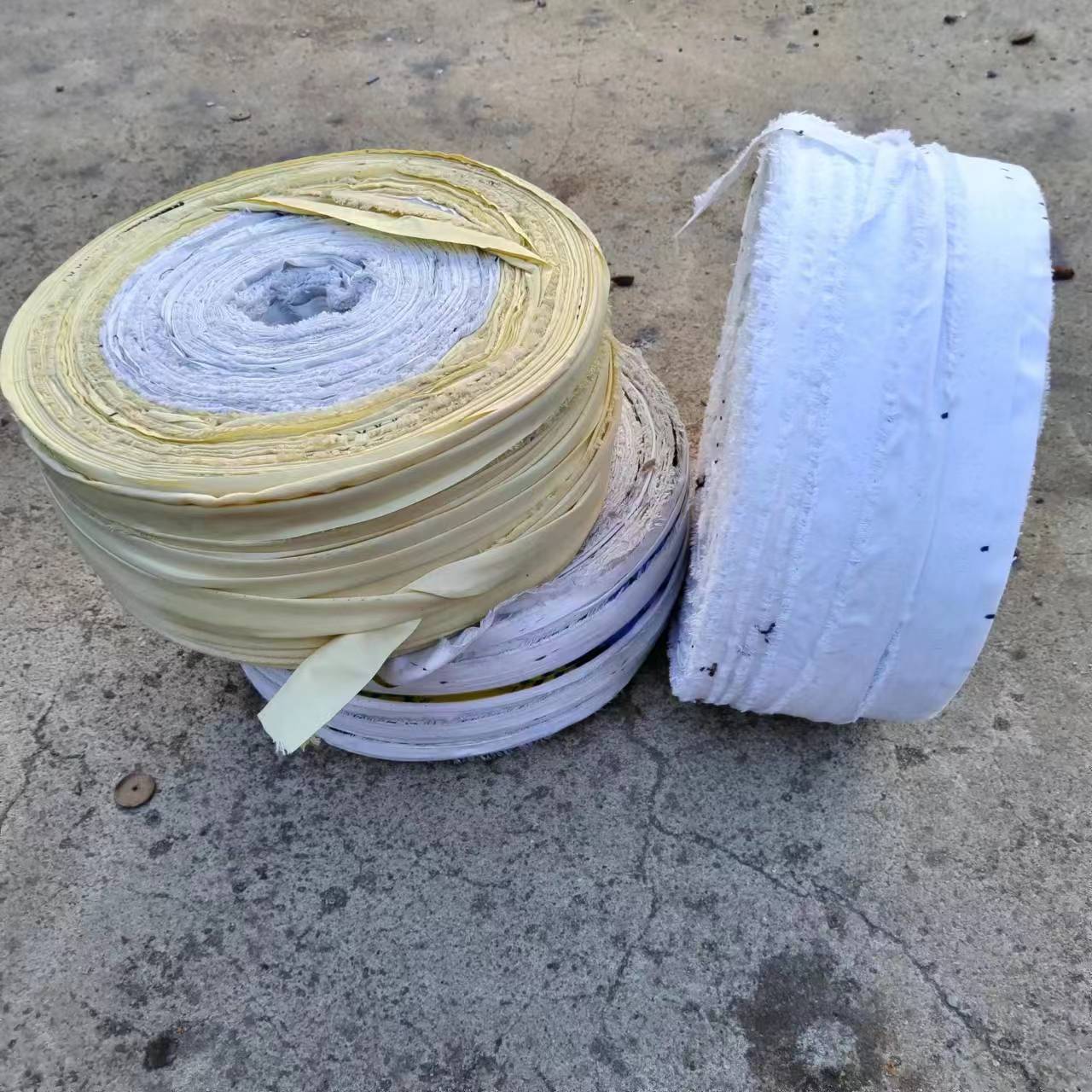 天津供果树绿化树拉枝吊果绑大棚边细布条 3-5公分宽包树根布绳