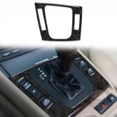 档位框面板黑色雀眼纹汽车内饰改装 适用于宝马3系E4698 05款 配件