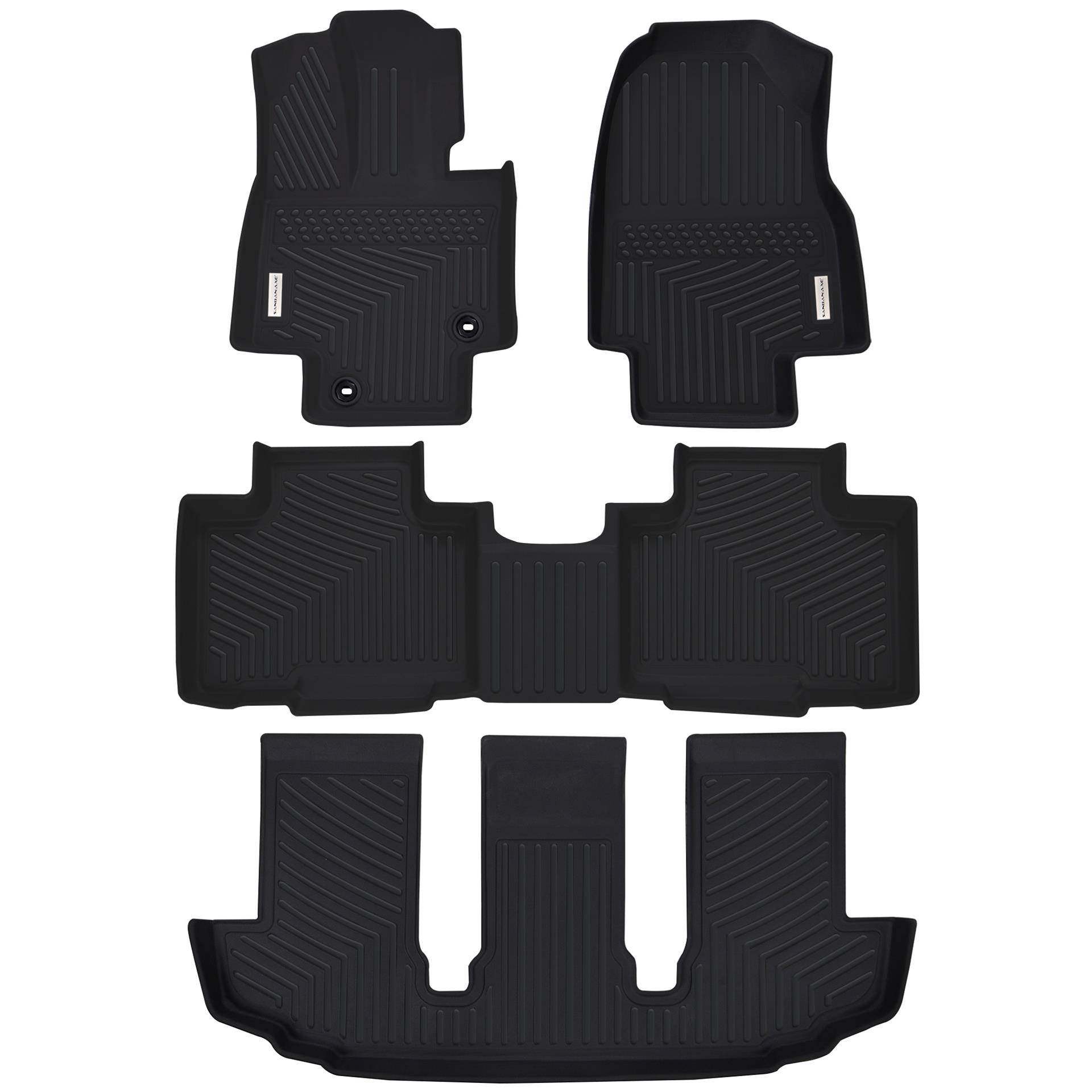 适用于雪佛兰Tahoe塔赫GMCYukon育空凯迪拉克凯雷德Escalade脚垫