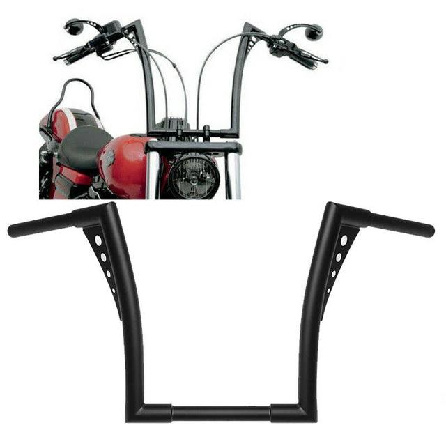 直销新款复古摩托车改装车把 哈雷883 硬汉方向把 变径龙头手把