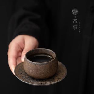 复古陶瓷杯垫中式 直销新款 轻奢功夫茶具茶道隔热垫防烫茶杯垫杯托