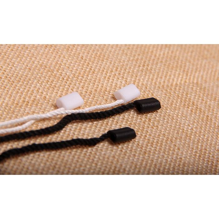 直销新款服装辅料 吊牌绳 挂牌绳子吊粒吊绳 手穿针 粗线棉线双插